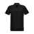 Versace Versace Logo Sequin Polo Shirt Black