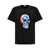 Alexander McQueen Alexander McQueen Black Multicolour Cotton T-Shirt Black