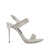 Dolce & Gabbana Dolce & Gabbana Keira Satin Sandals SILVER