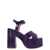 HAUS OF HONEY Haus Of Honey 'Lacquer Doll' Sandal PURPLE