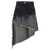 JW Anderson JW Anderson Sequin Asymmetric Denim Skirt GRAY