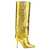 THE ATTICO The Attico 'Sienna' Boots GOLD