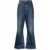 Stella McCartney Stella McCartney Flared Crop Denim Jeans BLUE