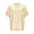 Jil Sander Jil Sander Laminated T-Shirt GOLD