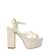 Stuart Weitzman Stuart Weitzman 'Miami Squarehigh' Sandals WHITE