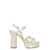 Salvatore Ferragamo Salvatore Ferragamo Sonya Leather Platform Sandals GOLD