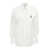 Brunello Cucinelli Brunello Cucinelli Stretch Cotton Poplin Shirt With 'Shiny Tab' WHITE