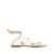 forte_forte FORTE_FORTE FLAT STRINGS SANDALS SHOES 3057 SILVER