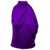 Versace Purple Halterneck Top with Diagonal Cut-Out in Viscose Woman VIOLET