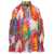 ETRO Multicolor Blouse with Puff Sleeves and All-Over Graphic Print in Silk and Cotton Blend Woman MULTICOLOR