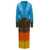 ETRO Multicolor Oversized Cable Knit Cardigan With Degradé Colour Shading In Wool Woman MULTICOLOR