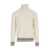 Brunello Cucinelli BRUNELLO CUCINELLI TURTLE NECK L/S SWEATER W/BRAID CLOTHING White