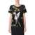 Moschino MOSCHINO T-SHIRT WITH SEQUINS BLACK