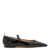 Thom Browne Thom Browne Black Leather Ballerina Shoes Black