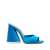 THE ATTICO The Attico Luz Satin Mules Clear Blue