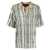 VITELLI Vitelli Linen Blend Cotton Polo Shirt MultiColour