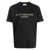 Off-White Off-White Black Cotton Logo T-Shirt Black