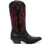 SONORA SONORA Embroidered suede western boots BLACK