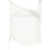 ANDREADAMO Andreādamo Cropped Jersey Top WHITE