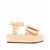 BOYY Boyy Puffy Platform Leather Sandals Beige