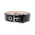 Alexander McQueen Alexander McQueen Eyelets Leather Belt Black