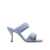 GIA BORGHINI Gia Borghini Perni Leather Sandals CLEAR BLUE