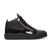 Giuseppe Zanotti Giuseppe Zanotti Sneakers Hi-Top  "Kriss" Black