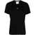 Stella McCartney Stella McCartney Embroidered Mini Star Cotton T-Shirt Black