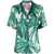 F.R.S. - FOR RESTLESS SLEEPERS F.R.S. - FOR RESTLESS SLEEPERS Printed silk pajama shirt Green