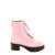 BY FAR BY FAR ANKLE BOOTS PINK
