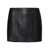 GAUGE81 'Kailua' Mini Black Skirt with All-Over Micro Paillettes in Polyester Woman Black