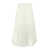 Peserico PESERICO Slightly stretch cotton satin midi skirt WHITE