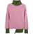 Marni MARNI CREW NECK LONG SLEEVES LOOSE FIT SWEATER CLOTHING Pink & Purple