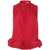 Lanvin LANVIN FLARE HALTER NECK TOP CLOTHING Red