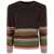 ETRO ETRO CREW NECK STRIPED SWEATER CLOTHING Multicolour