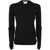 Max Mara Max Mara Peach Crew Neck Sweater Clothing Black