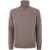 ZEGNA ZEGNA OASIS CASHMERE TURTLENECK SWEATER CLOTHING Brown