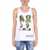 DSQUARED2 DSQUARED2 TOP WITH PRINT WHITE