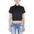 DSQUARED2 DSQUARED2 CROPPED SHIRT BLACK