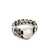 Alexander McQueen Alexander McQueen Skull Chain Ring SILVER