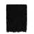 Saint Laurent Saint Laurent Wool Scarf With Fringes Black