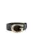 Gucci GUCCI LEATHER BELT WITH BUCKLE BLACK