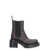 Bottega Veneta Bottega Veneta Lug Leather Boots Black