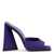 THE ATTICO The Attico Devon Satin Mules PURPLE