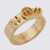 Maison Margiela Maison Margiela Gold-Tone Metal Ring YELLOW GOLD BURATTATO