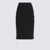 GIUSEPPE DI MORABITO Giuseppe Di Morabito Black Cotton Blend Skirt Black