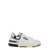AUTRY White Low Top Sneakers With Black Details And Logo Patch In Leather And Suede Man WHITE