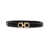 Salvatore Ferragamo Salvatore Ferragamo Gancini Leather Belt Black