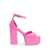 Paris Texas Paris Texas Flamingo Leather Sandals PINK