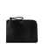 Jil Sander Jil Sander Logo Leather Clutch Black